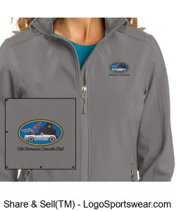 Ladies Soft Shell Jacket Design Zoom